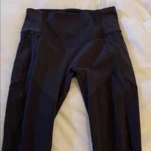 Black lululemon all the right places leggings